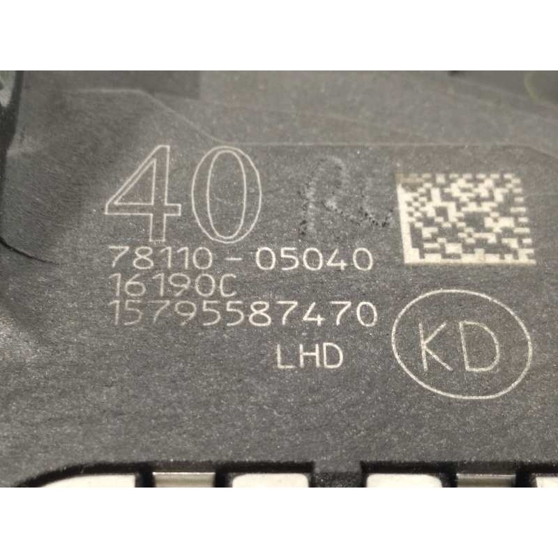 Recambio de potenciometro pedal para toyota avensis 1.8 16v cat referencia OEM IAM 7811005040  