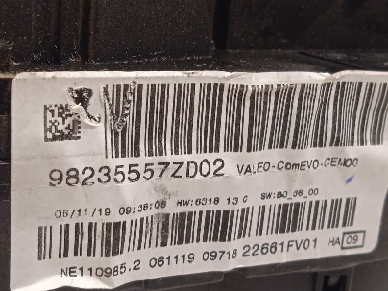 Recambio de mando intermitentes para peugeot 208 (p2) allure referencia OEM IAM 98235557ZD  