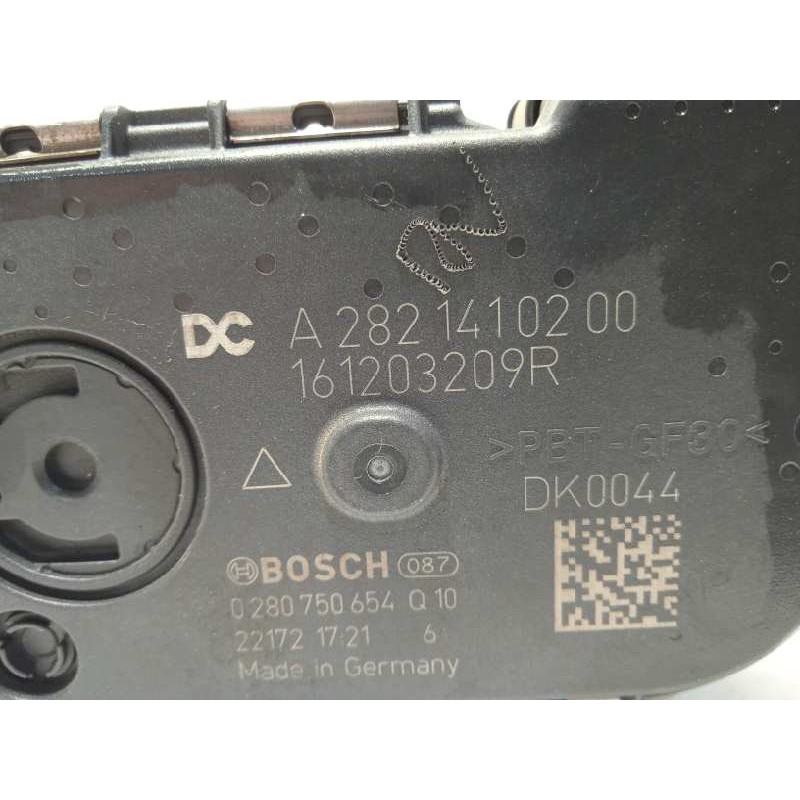 Recambio de caja mariposa para renault megane iv berlina 5p zen referencia OEM IAM 161203209R A2821410200 0280750654