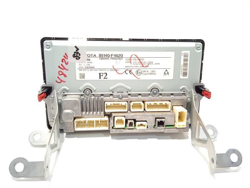Recambio de pantalla multifuncion para toyota c-hr hybrid dynamic plus referencia OEM IAM 86140F4020  1380007950J101