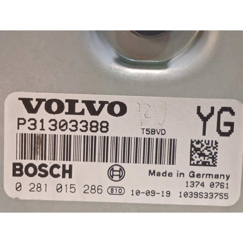Recambio de centralita motor uce para volvo s60 lim. 2.0 diesel cat referencia OEM IAM P31303388  0281015286