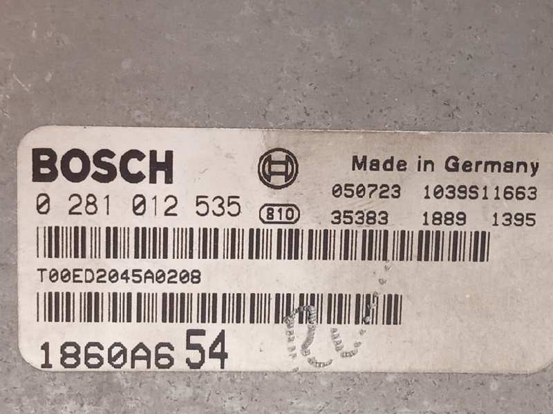 Recambio de centralita motor uce para mitsubishi grandis (na0w) referencia OEM IAM 1860A654  0281012535