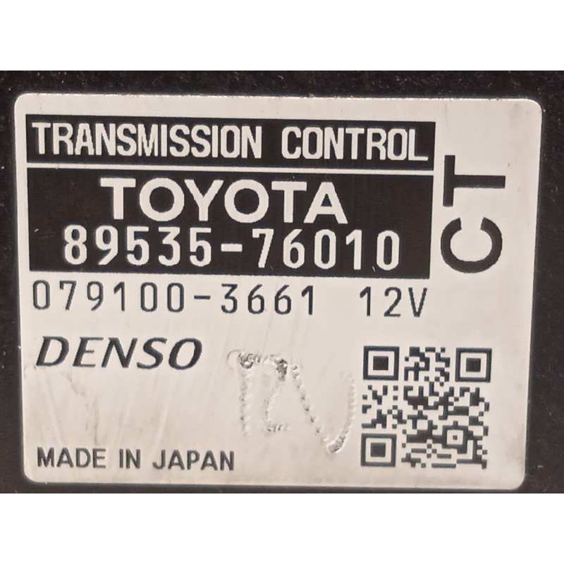 Recambio de centralita cambio automatico para toyota prius (nhw30) referencia OEM IAM 8953576010  0791003661