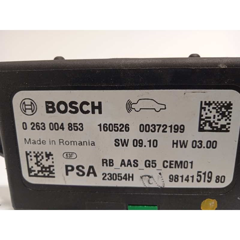 Recambio de modulo electronico para peugeot 308 style referencia OEM IAM 9814151980  0263004853