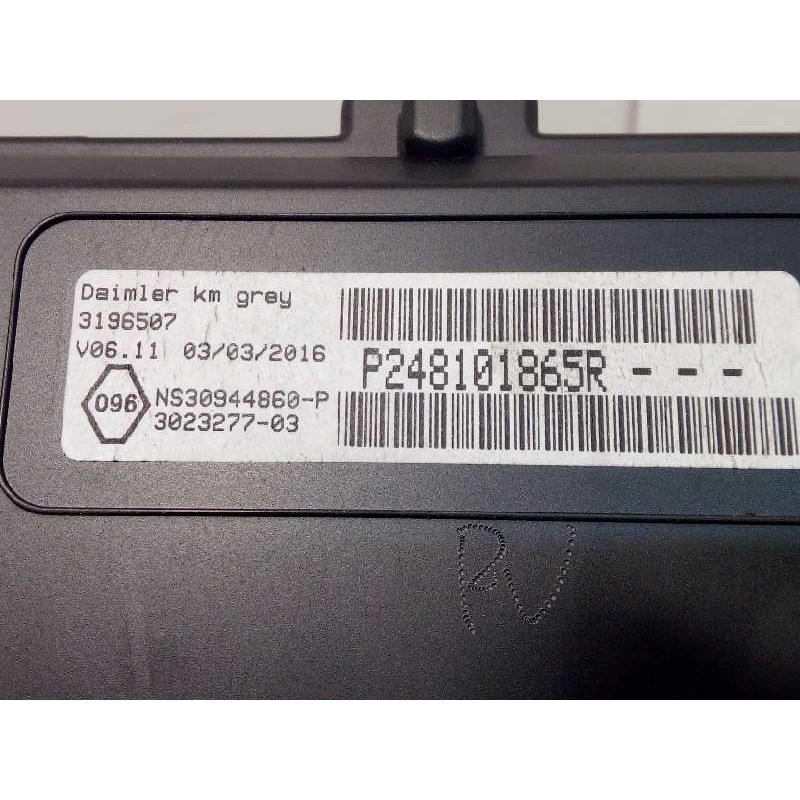 Recambio de cuadro instrumentos para mercedes-benz citan (w415) mixto 111 cdi extralang (a3) (415605) referencia OEM IAM 2481018