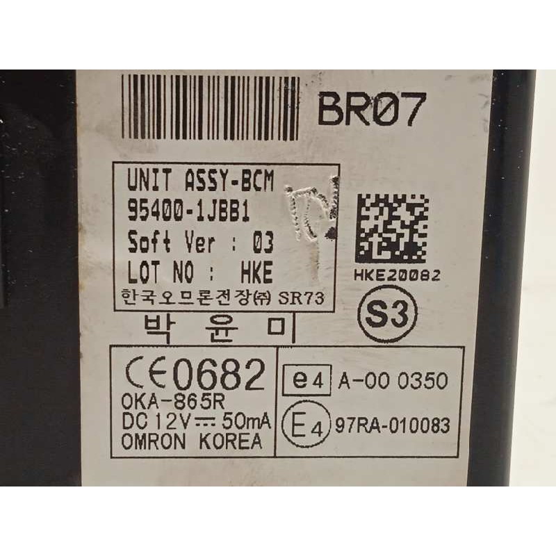 Recambio de modulo electronico para hyundai i20 city s referencia OEM IAM 954001JBB1  