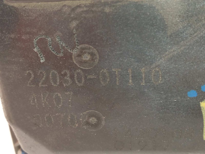 Recambio de caja mariposa para toyota auris 1.8 16v (híbrido) referencia OEM IAM 220300T110  