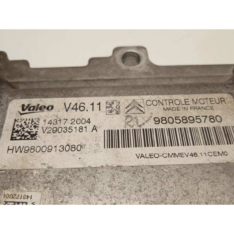 Recambio de centralita motor uce para citroën c3 tonic referencia OEM IAM 9805895780  9800913080