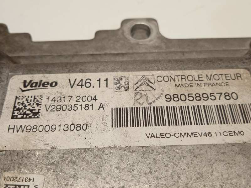 Recambio de centralita motor uce para citroën c3 tonic referencia OEM IAM 9805895780  9800913080