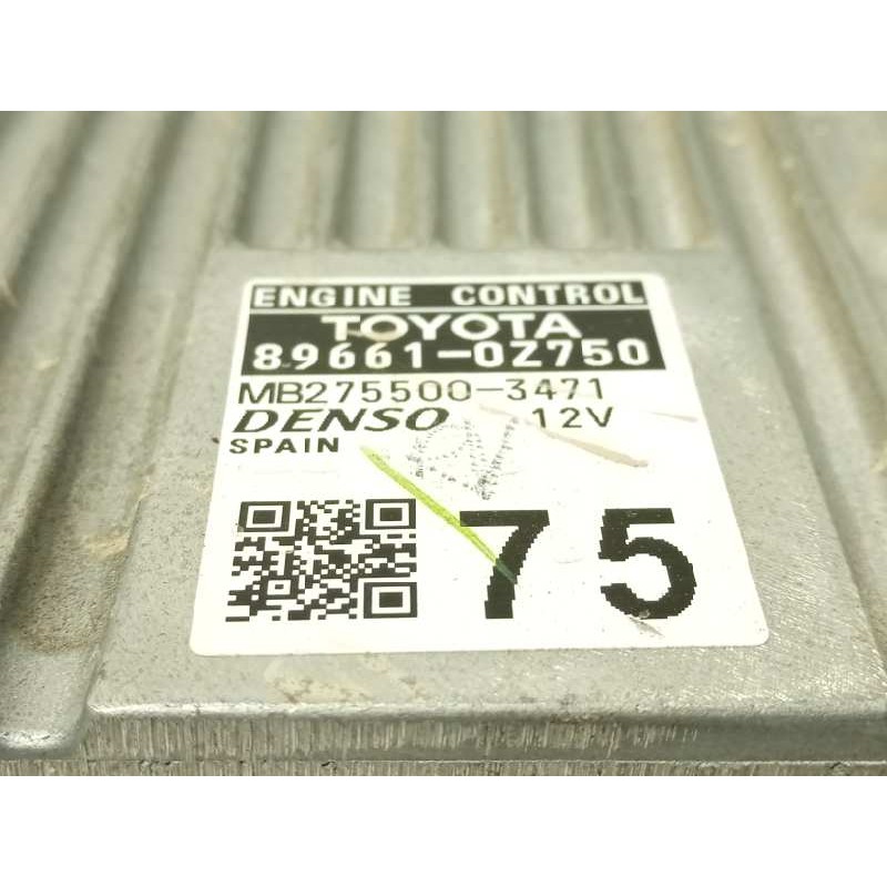 Recambio de centralita motor uce para toyota auris hybrid active referencia OEM IAM 896610Z750  MB2755003471