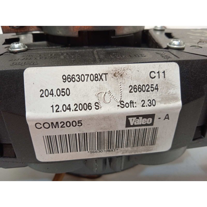 Recambio de mando intermitentes para peugeot 207 xs referencia OEM IAM 96630708XT  