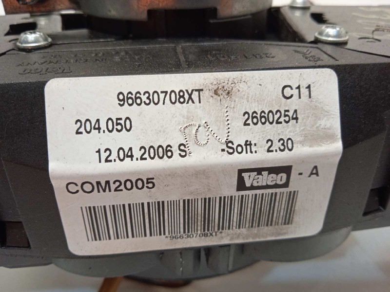 Recambio de mando intermitentes para peugeot 207 xs referencia OEM IAM 96630708XT  