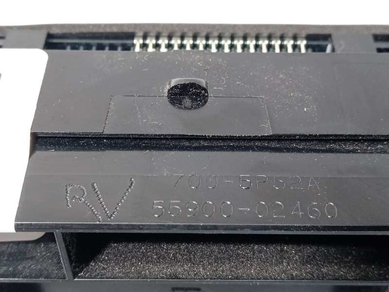 Recambio de mando climatizador para toyota auris hybrid active referencia OEM IAM 5590002460  5590002460B0