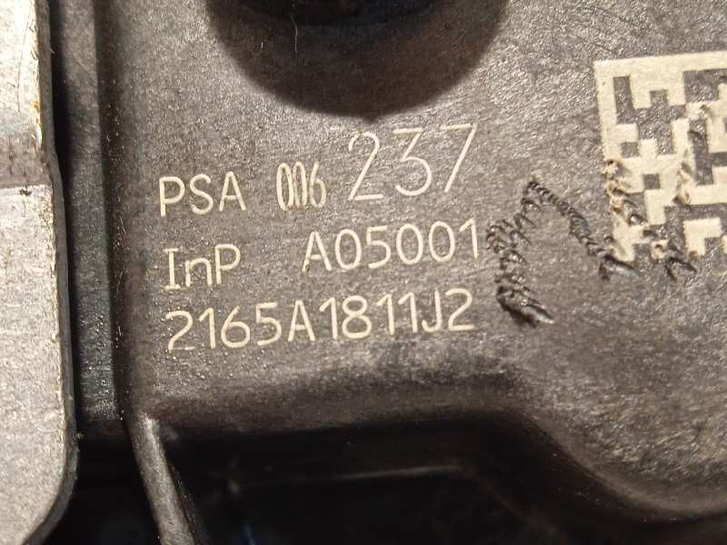 Recambio de cerradura puerta trasera izquierda para peugeot 3008 1.6 blue-hdi fap referencia OEM IAM 006237  9800623780