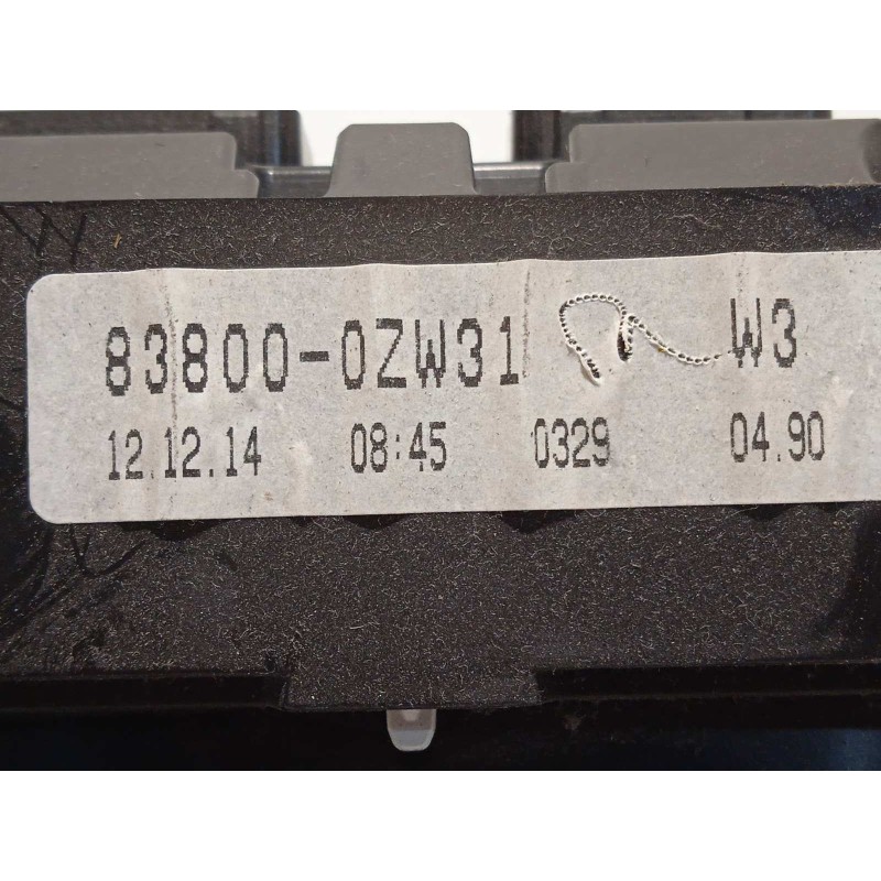 Recambio de cuadro instrumentos para toyota auris 1.8 16v (híbrido) referencia OEM IAM 838000ZW31  