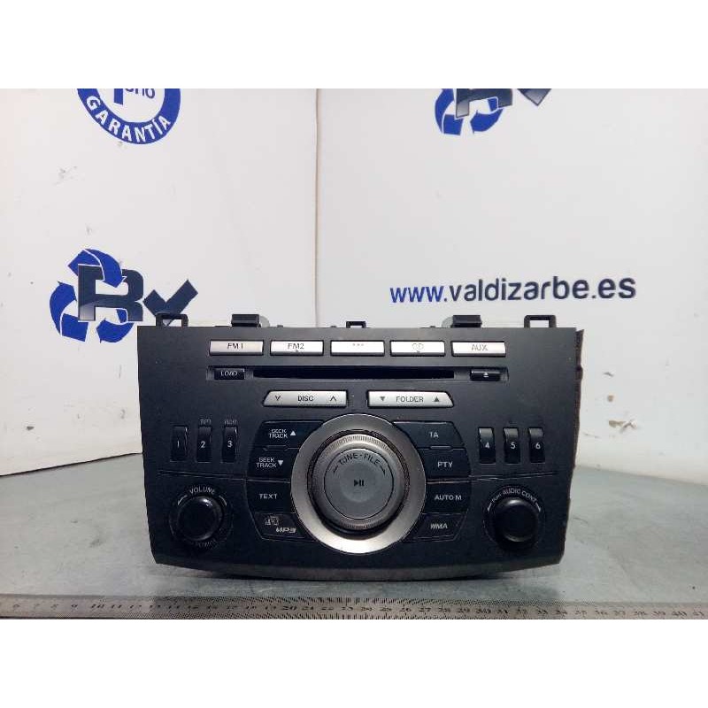 Recambio de sistema audio / radio cd para mazda 3 lim. (bl) active referencia OEM IAM BFH566AR0  