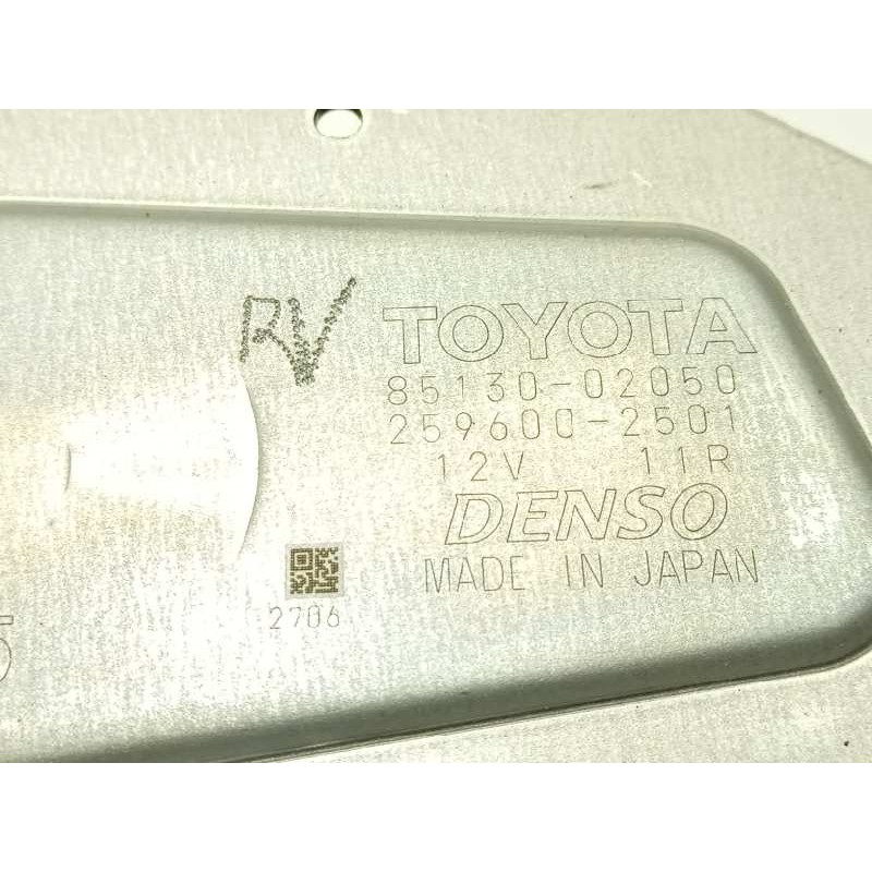 Recambio de motor limpia trasero para toyota auris hybrid active referencia OEM IAM 8513002050  2596002501