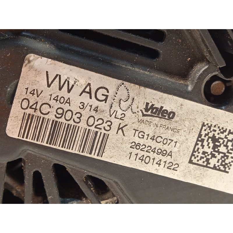 Recambio de alternador para seat leon (5f1) fr referencia OEM IAM 04C903023K 2622499A TG14C071