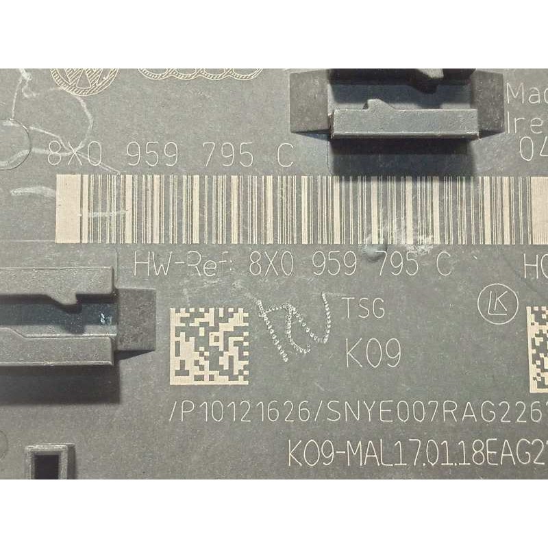 Recambio de centralita confort para audi q3 (8ug) attraction referencia OEM IAM 8X0959795C  