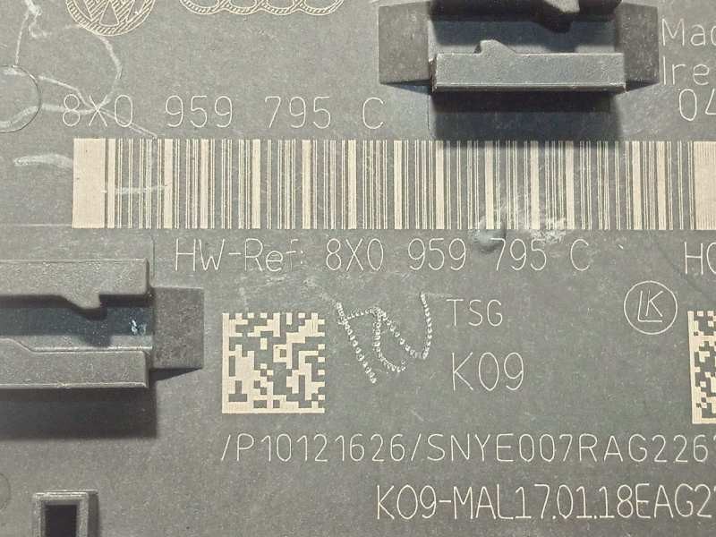 Recambio de centralita confort para audi q3 (8ug) attraction referencia OEM IAM 8X0959795C  
