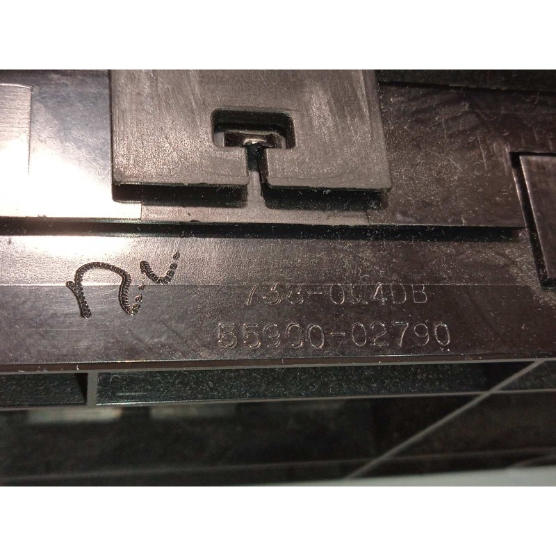 Recambio de mando climatizador para toyota auris 1.8 16v (híbrido) referencia OEM IAM 5590002790  5590002790C0