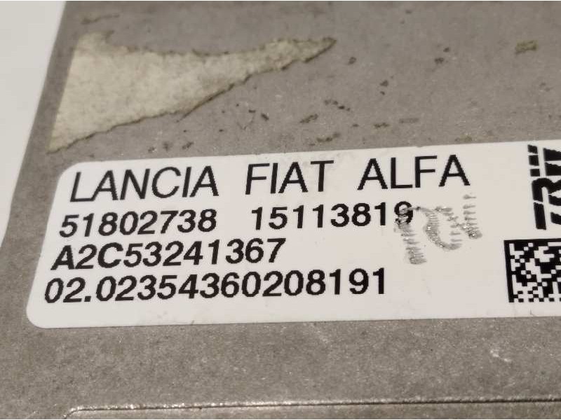 Recambio de modulo electronico para lancia delta (181) argento referencia OEM IAM 51802738  A2C53241367