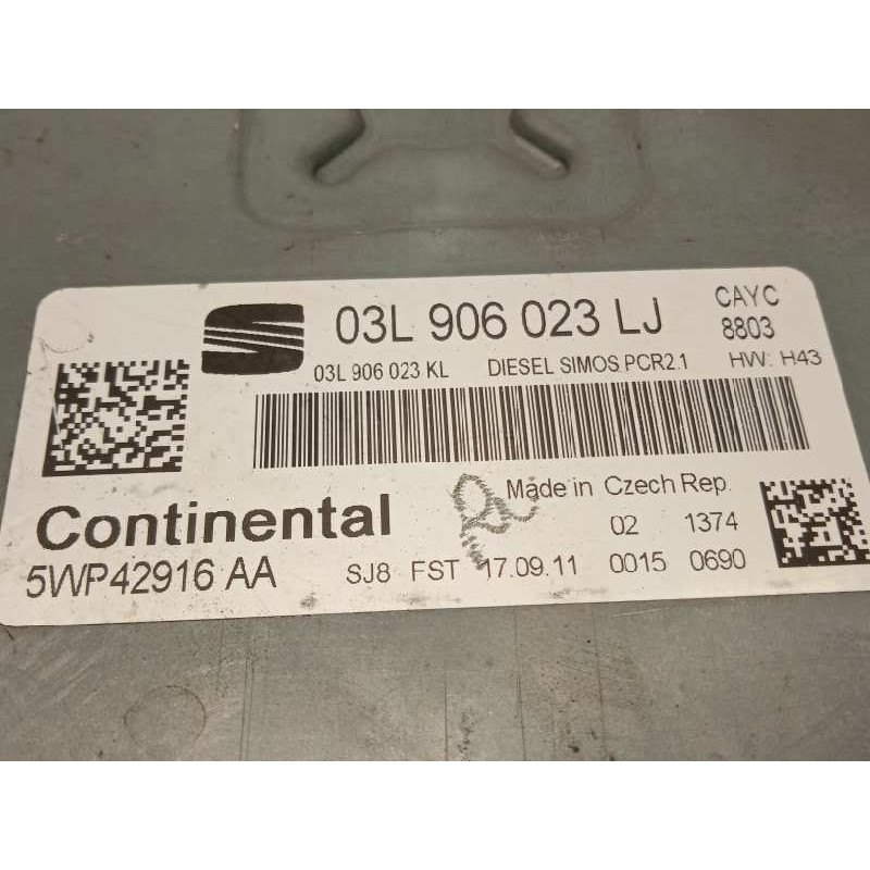 Recambio de centralita motor uce para seat altea xl (5p5) stylance / style referencia OEM IAM 03L906023LJ  5WP42916AA