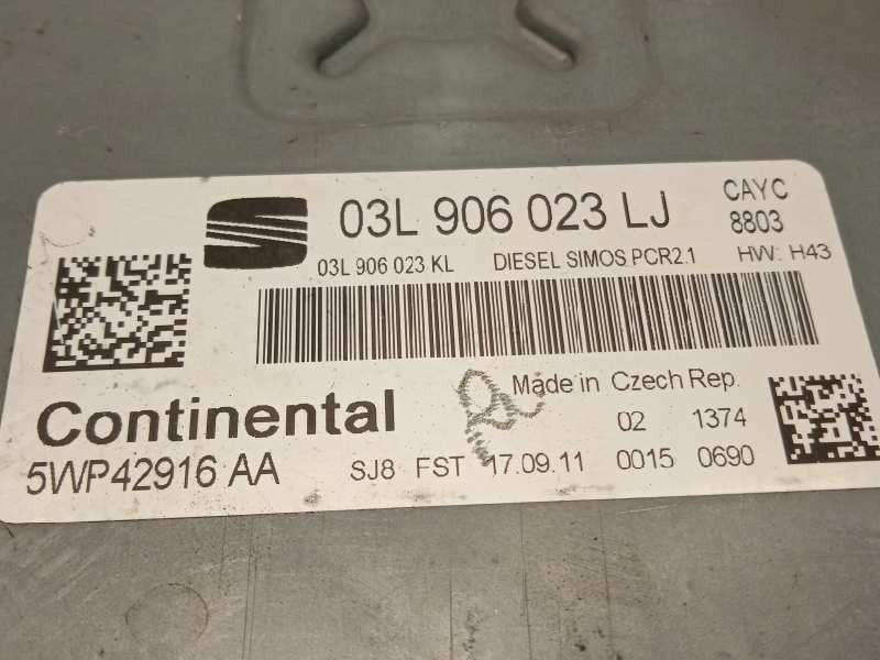 Recambio de centralita motor uce para seat altea xl (5p5) stylance / style referencia OEM IAM 03L906023LJ  5WP42916AA