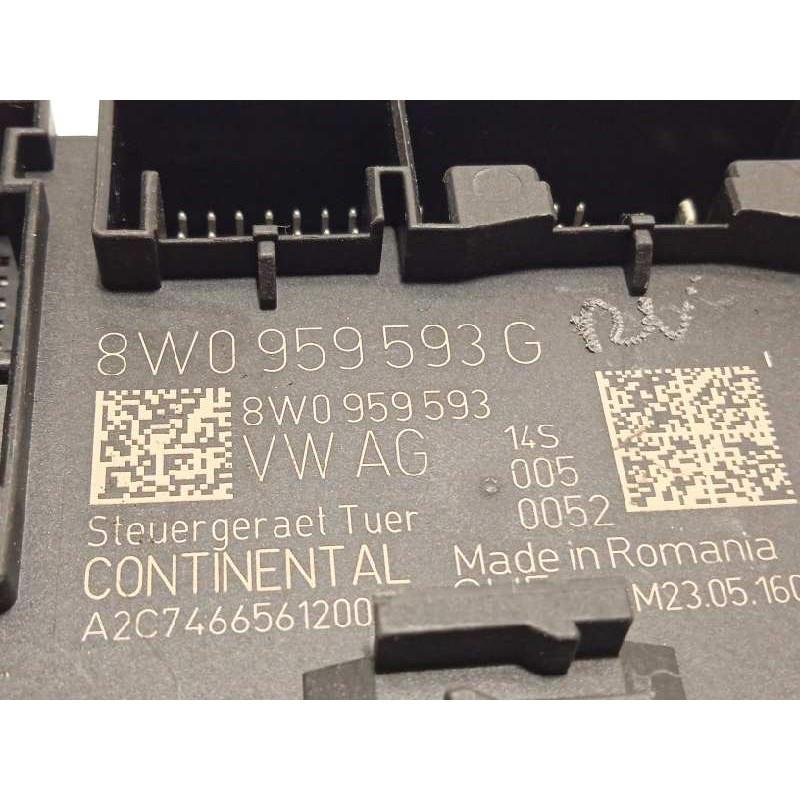 Recambio de centralita confort para audi a4 avant (8w5) 2.0 16v tdi referencia OEM IAM 8W0959593G  