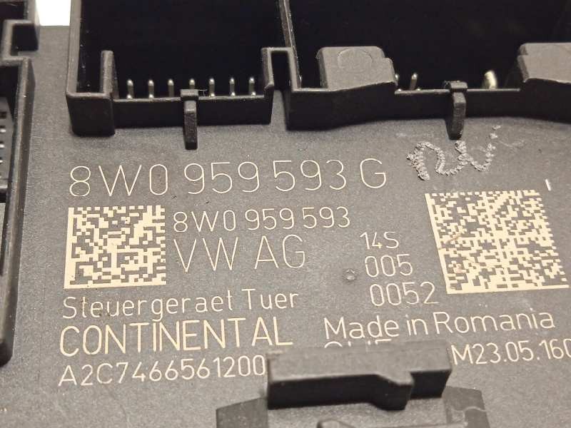 Recambio de centralita confort para audi a4 avant (8w5) 2.0 16v tdi referencia OEM IAM 8W0959593G  