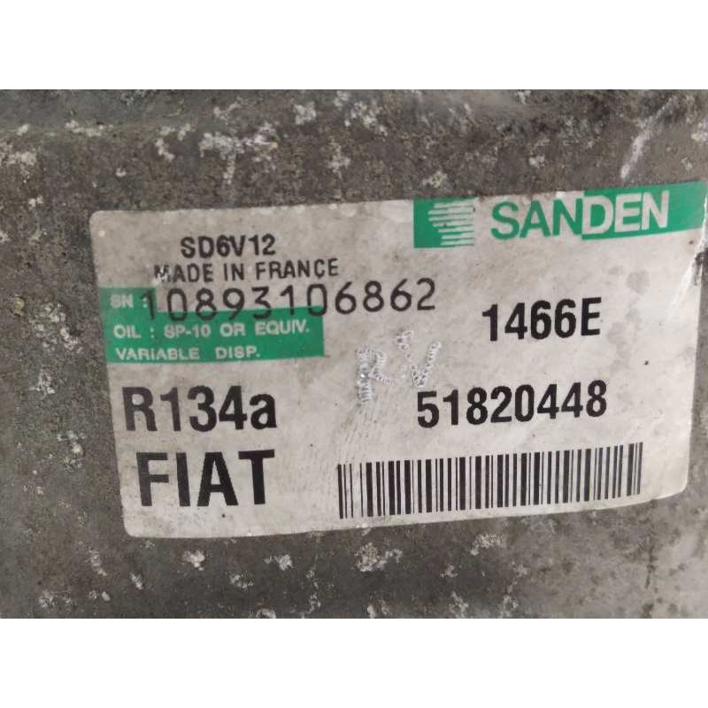 Recambio de compresor aire acondicionado para lancia delta (181) argento referencia OEM IAM 51820448  