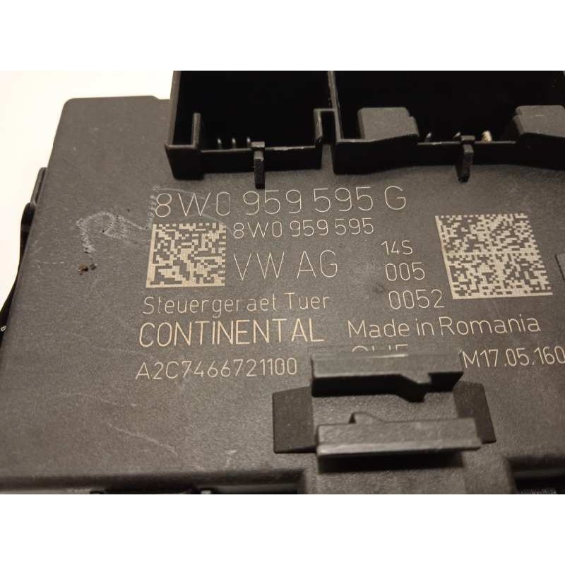 Recambio de centralita confort para audi a4 avant (8w5) 2.0 16v tdi referencia OEM IAM 8W0959595G  