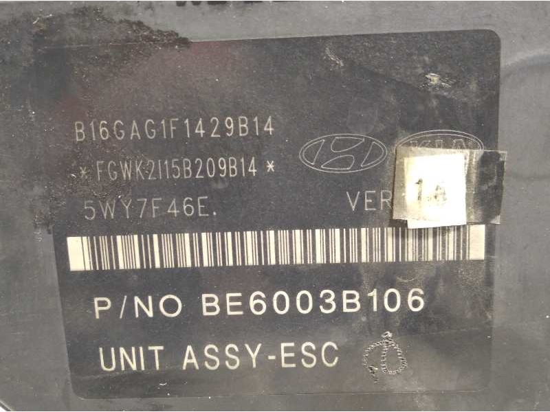 Recambio de abs para hyundai ix35 style 2wd referencia OEM IAM 589202Y350 BE6003B106 BH6013I001