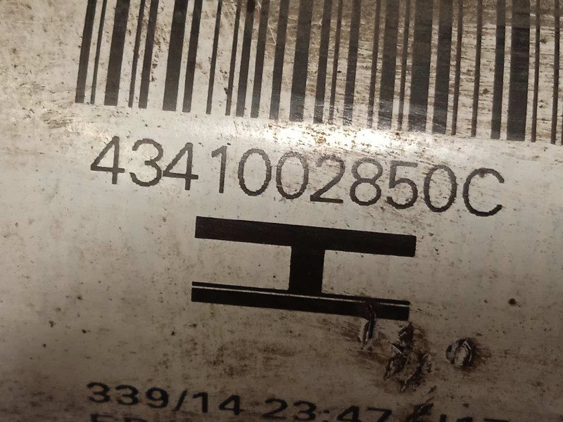 Recambio de transmision delantera derecha para toyota auris 1.8 16v (híbrido) referencia OEM IAM 4341002850  