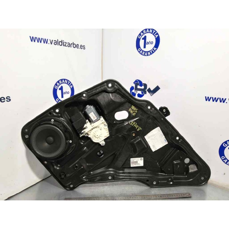 Recambio de elevalunas trasero derecho para volkswagen tiguan (5n1) 2.0 tdi referencia OEM IAM 5N0839462A  5N0959704D