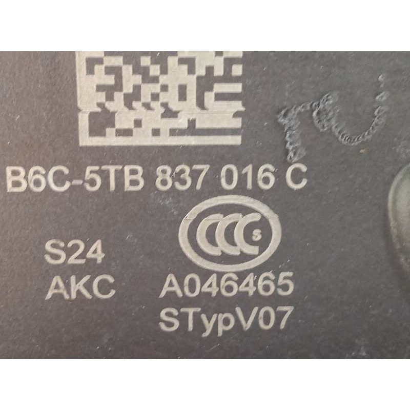 Recambio de cerradura puerta delantera derecha para volkswagen t-cross 1.0 tsi referencia OEM IAM 5TB837016C  