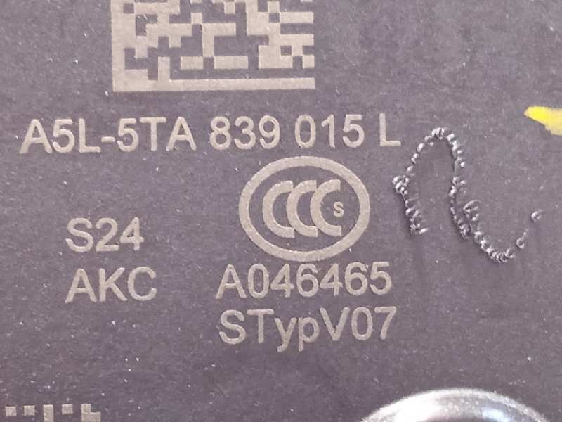 Recambio de cerradura puerta trasera izquierda para volkswagen t-cross 1.0 tsi referencia OEM IAM 5TA839015L  