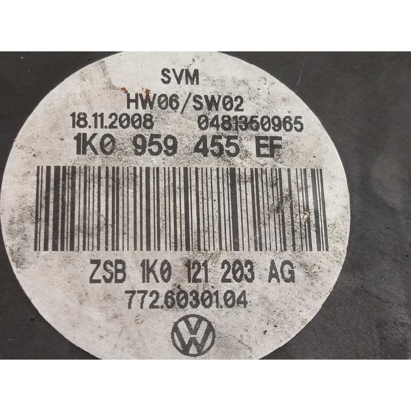Recambio de electroventilador para volkswagen touran (1t2) advance referencia OEM IAM 1K0959455EF 1K0121205AA 1K0121203AG