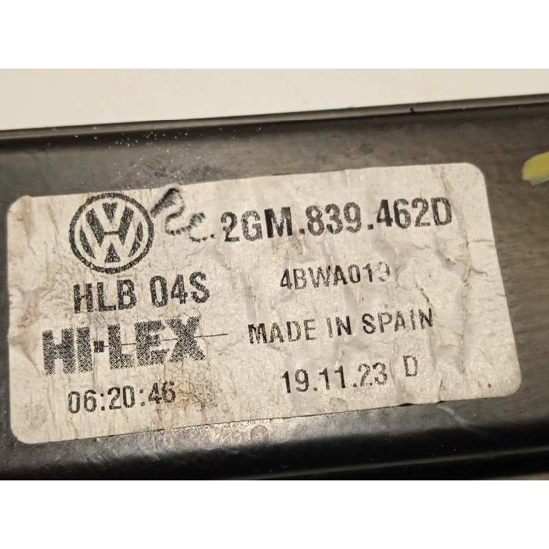 Recambio de elevalunas trasero derecho para volkswagen t-cross 1.0 tsi referencia OEM IAM 2GM839462D  5Q0959408