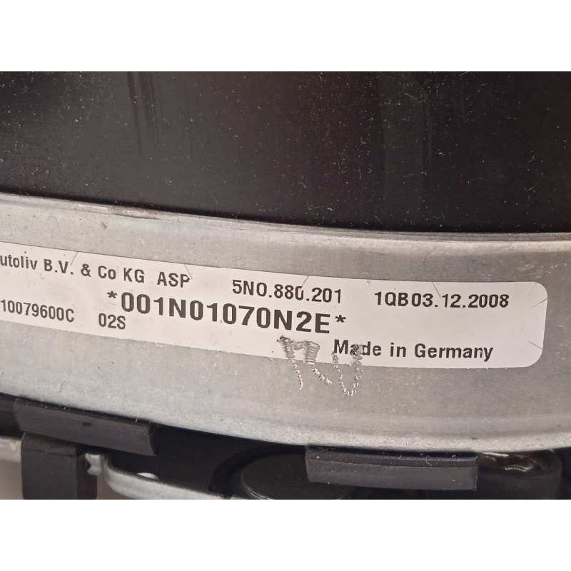 Recambio de airbag delantero izquierdo para volkswagen touran (1t2) advance referencia OEM IAM 5N0880201  5N08802011QB