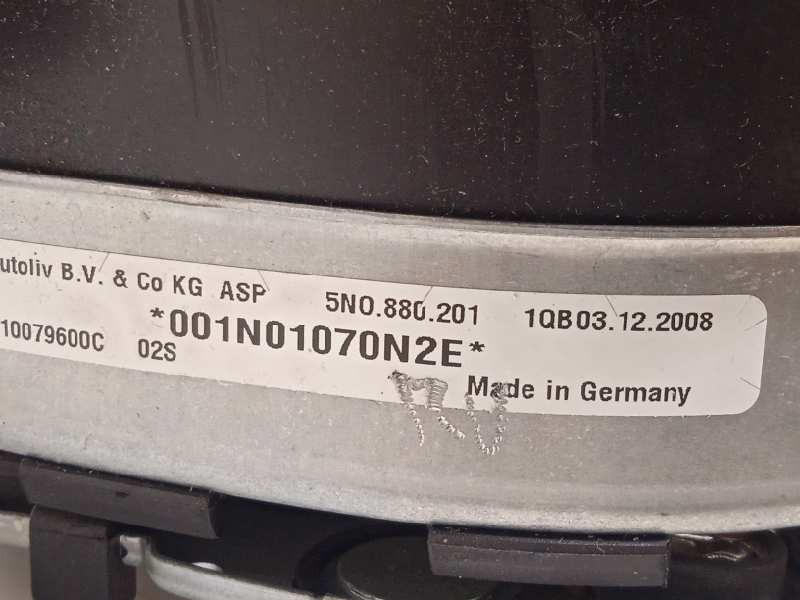 Recambio de airbag delantero izquierdo para volkswagen touran (1t2) advance referencia OEM IAM 5N0880201  5N08802011QB