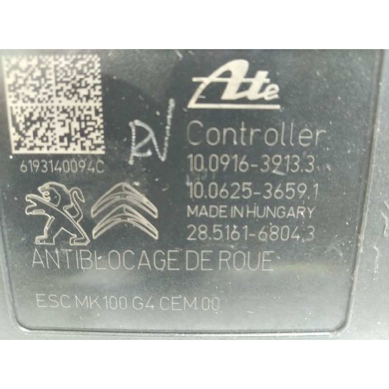 Recambio de abs para citroën c-elysée shine referencia OEM IAM 9822654880 10091639133 10022012064
