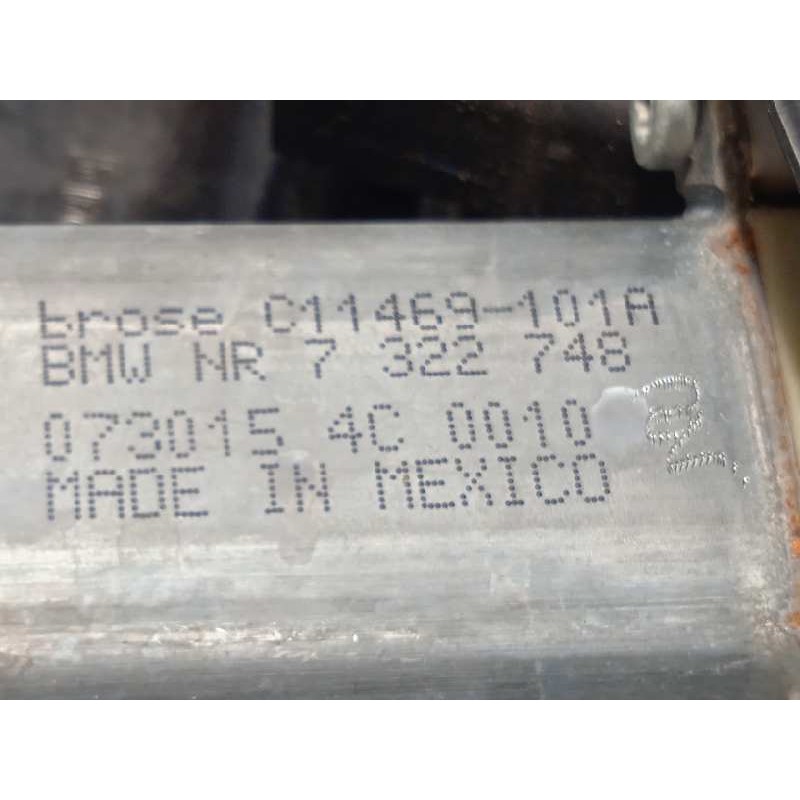 Recambio de elevalunas delantero derecho para bmw x3 (f25) sdrive 18d referencia OEM IAM 7344670  7322748