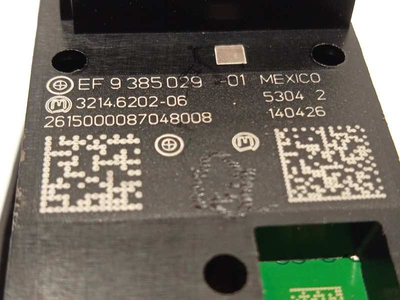 Recambio de interruptor para bmw x3 (f25) sdrive 18d referencia OEM IAM 9385029  