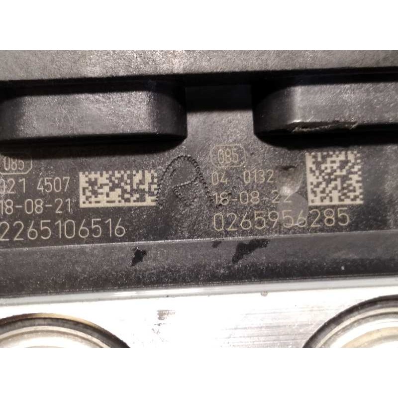 Recambio de abs para renault zoe entry referencia OEM IAM 476609473R 0265956285 269722