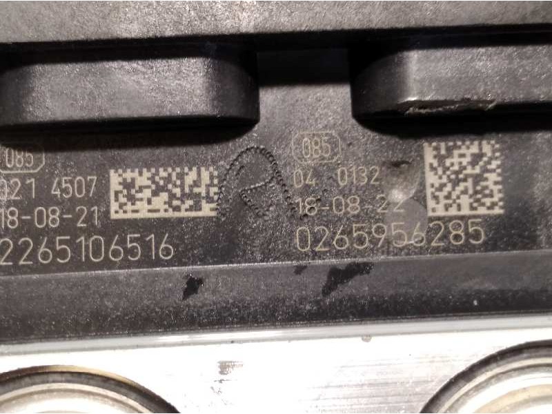 Recambio de abs para renault zoe entry referencia OEM IAM 476609473R 0265956285 269722