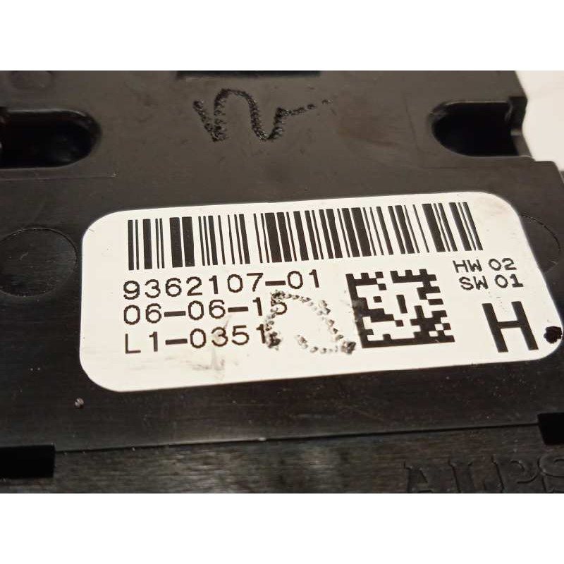 Recambio de mando elevalunas delantero izquierdo para bmw x3 (f25) sdrive 18d referencia OEM IAM 9362107  61319362107