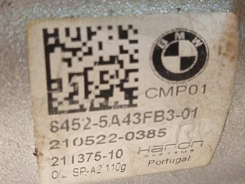 Recambio de compresor aire acondicionado para bmw serie 2 coupe (f22) 218d referencia OEM IAM 64525A43FB3  5A43FB3