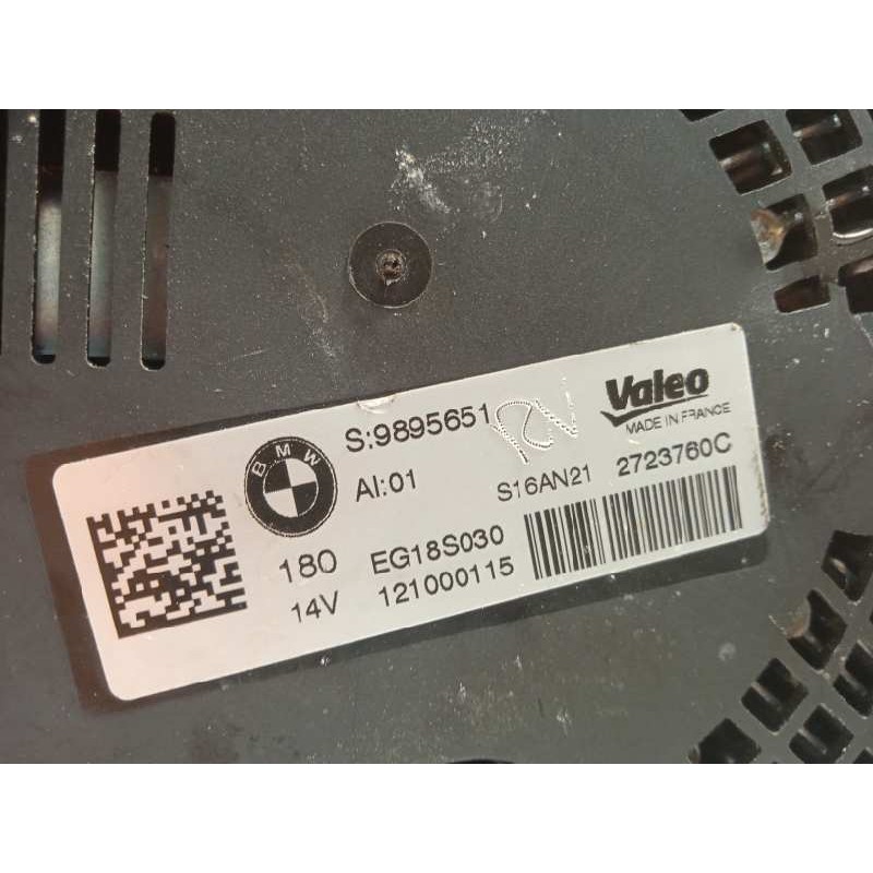 Recambio de alternador para bmw serie 2 coupe (f22) 218d referencia OEM IAM 9895651 2723760C EG18S030