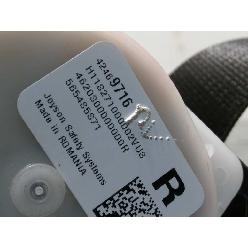 Recambio de cinturon seguridad trasero izquierdo para opel mokka x selective start/stop referencia OEM IAM 42469716  